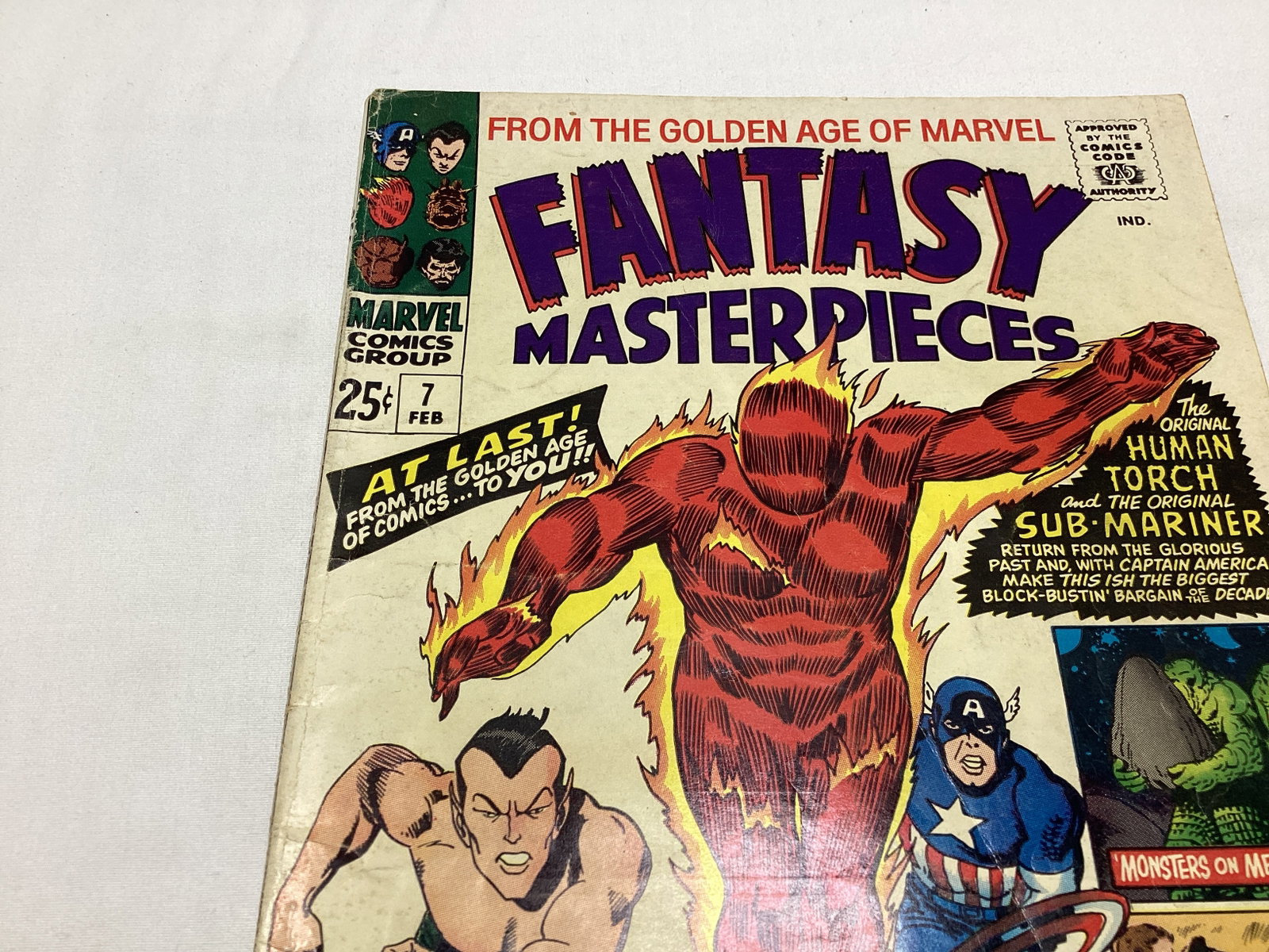 Fantasy Masterpieces 7 Marvel Comic Book - 2