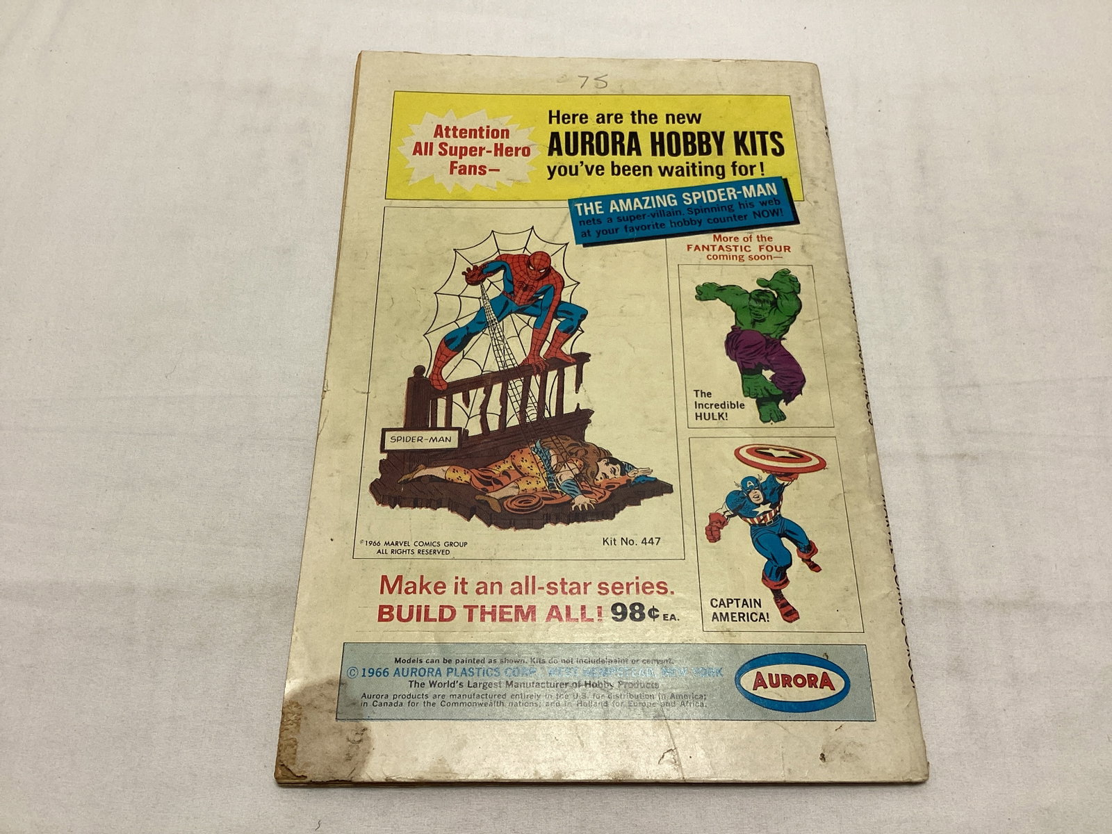 Fantasy Masterpieces 7 Marvel Comic Book - 8