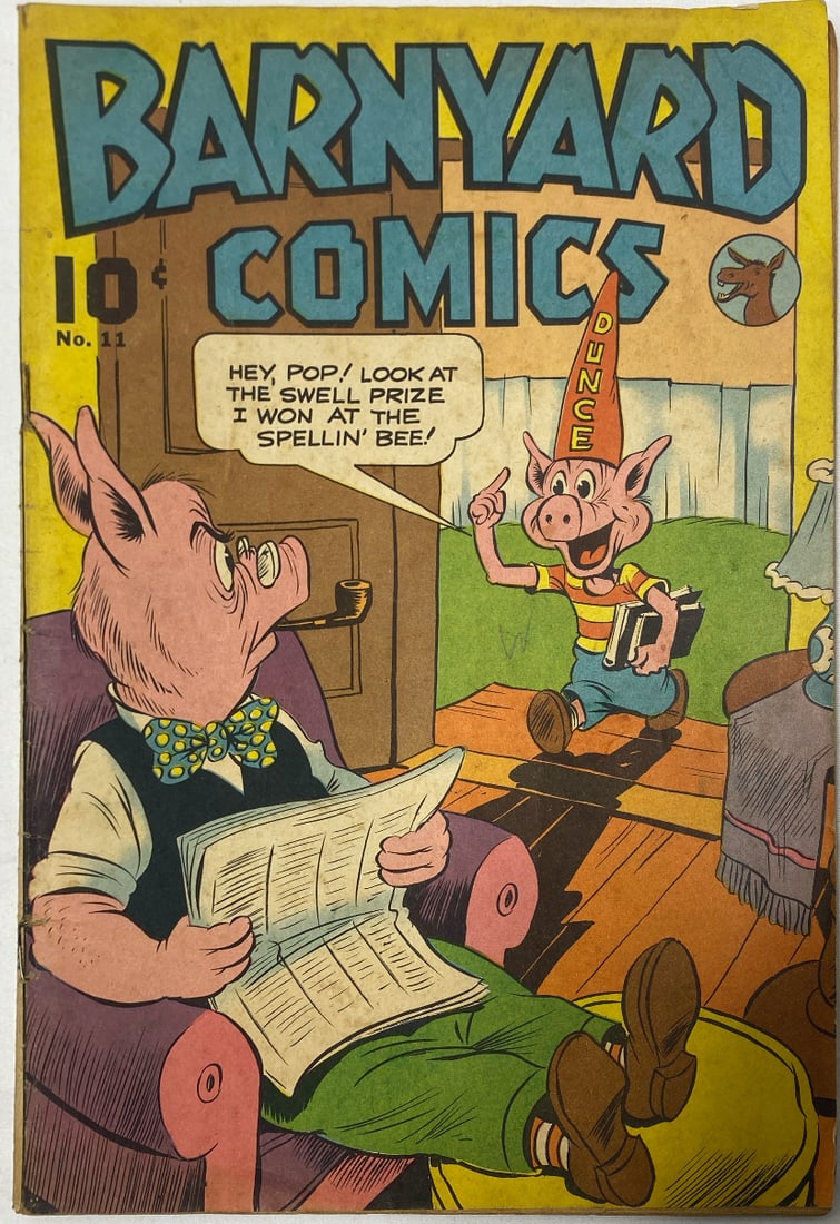 Barnyard Comics 11 Comic Book: 1947, Please Preview and see all photos for condition