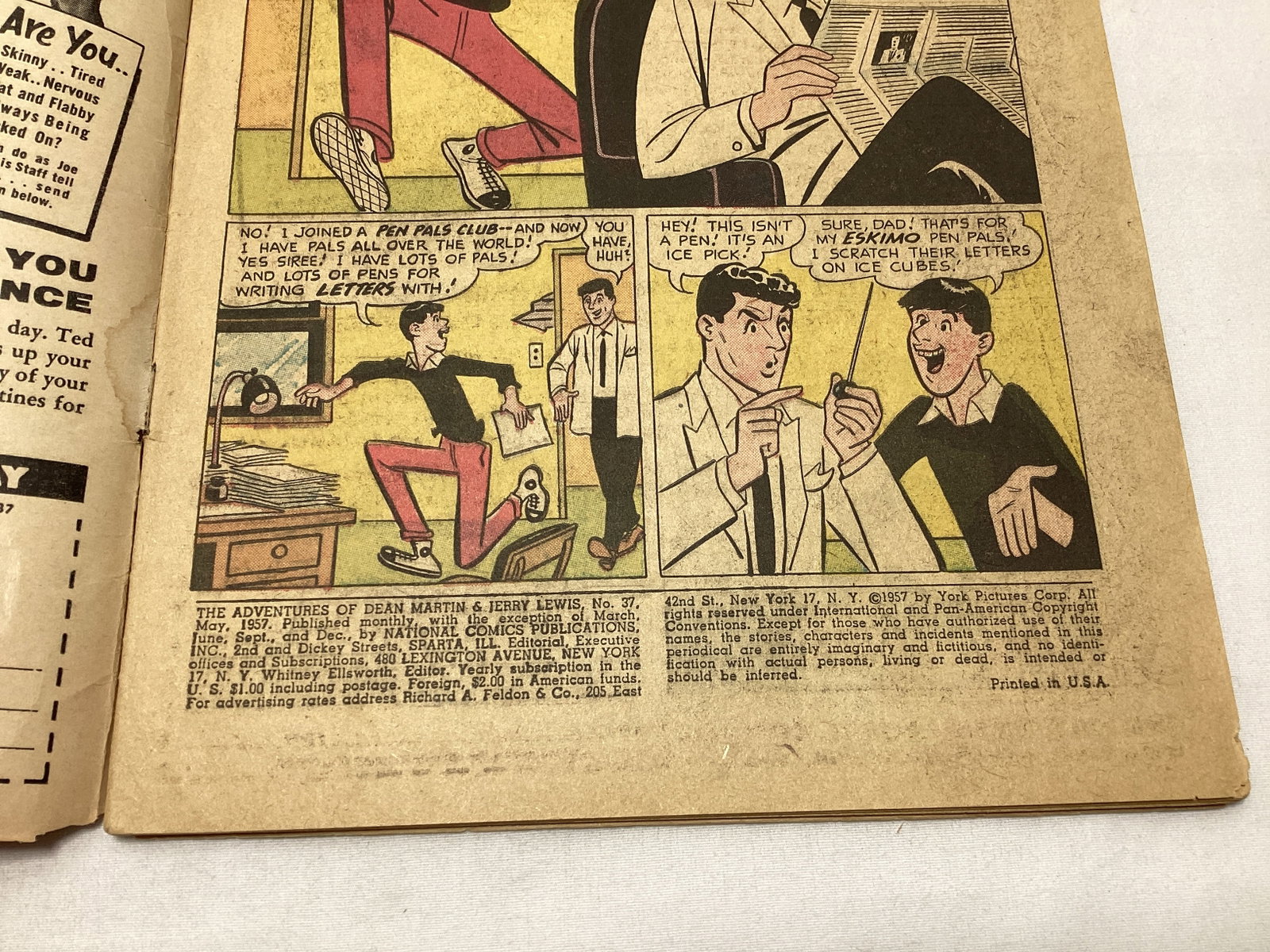 The Adventures of Dean Martin and Jerry Lewis 37 DC Comic Book - 7