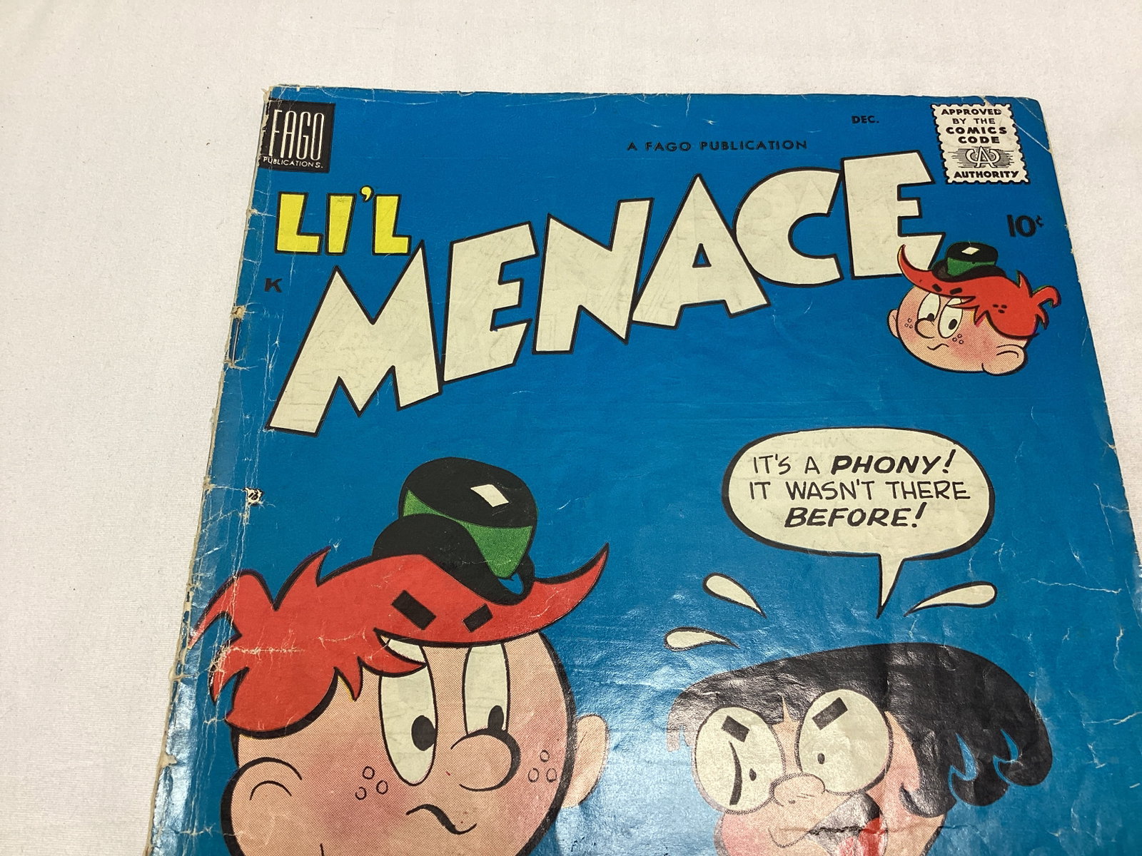 Li'l Menace 1 Fago Comic Book - 2