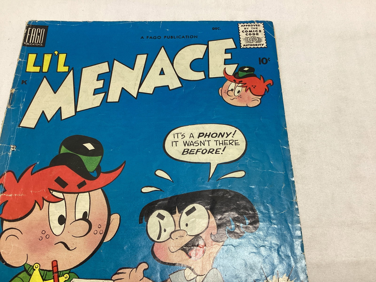 Li'l Menace 1 Fago Comic Book - 3