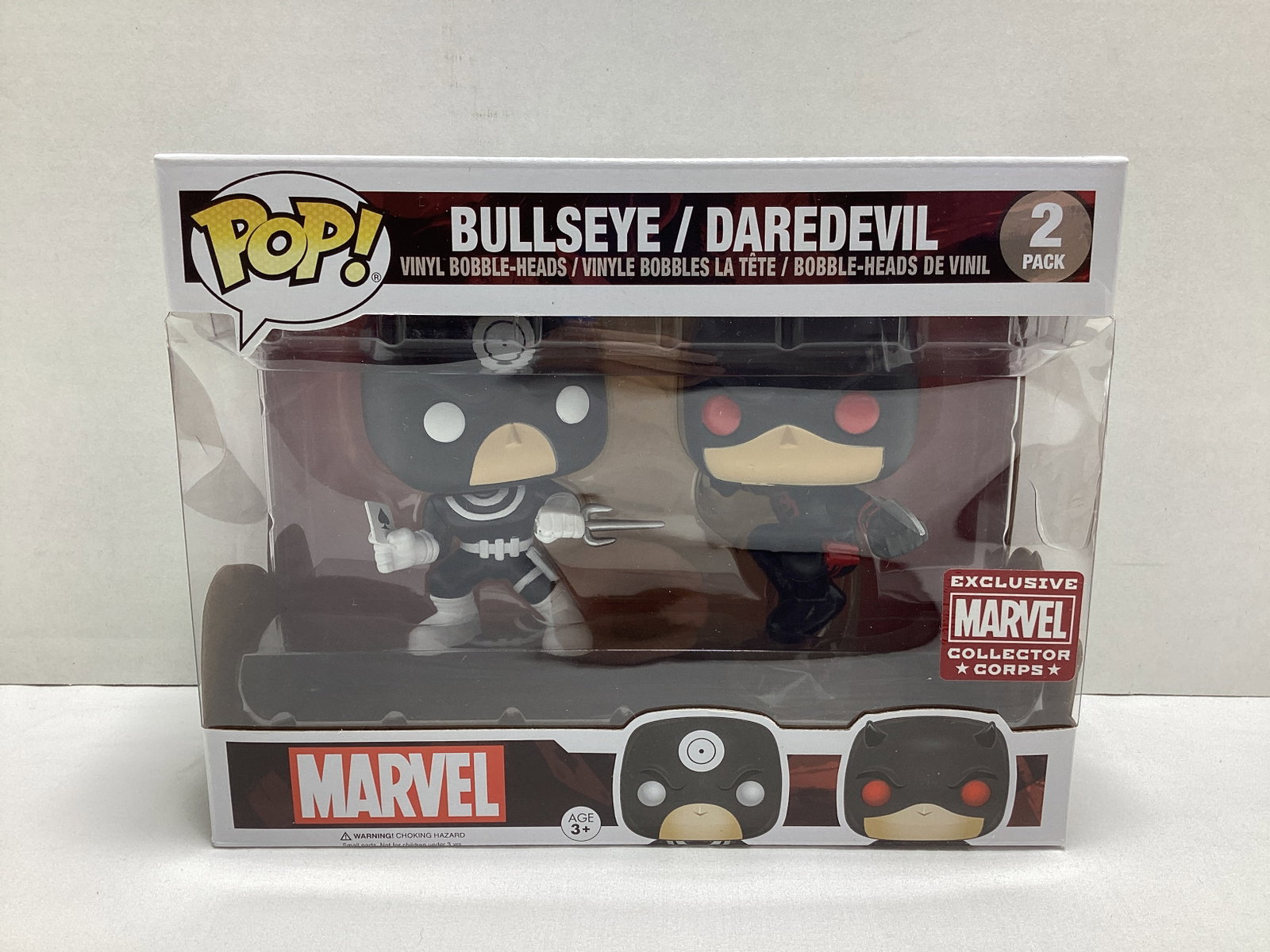 Bullseye / Daredevil Marvel Collector Corps Funko Pop Set (1 of 5)