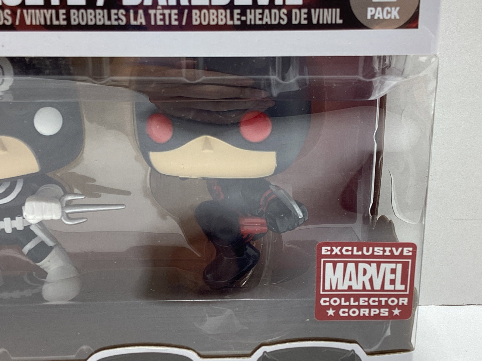 Bullseye / Daredevil Marvel Collector Corps Funko Pop Set - 3