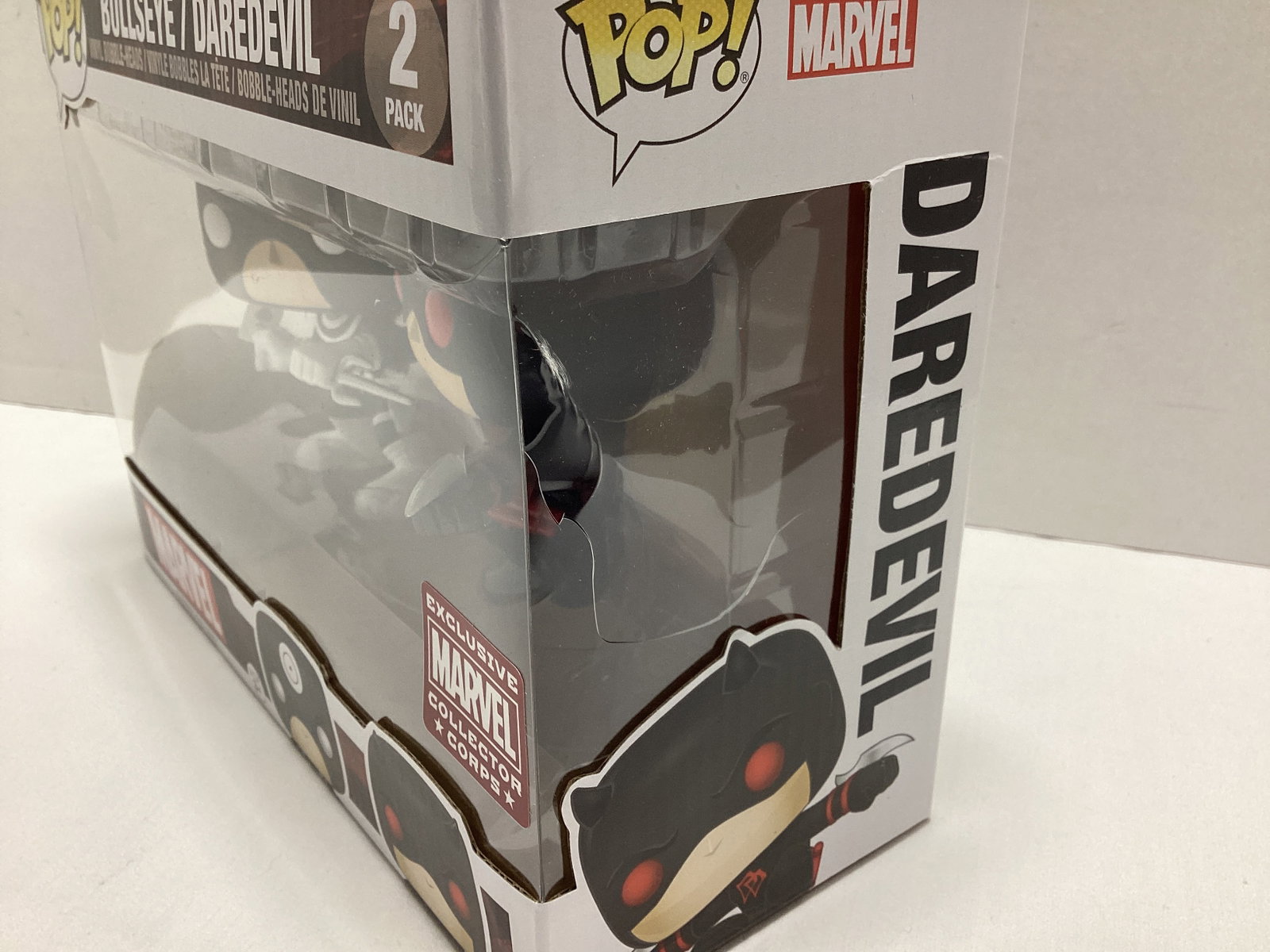 Bullseye / Daredevil Marvel Collector Corps Funko Pop Set - 5