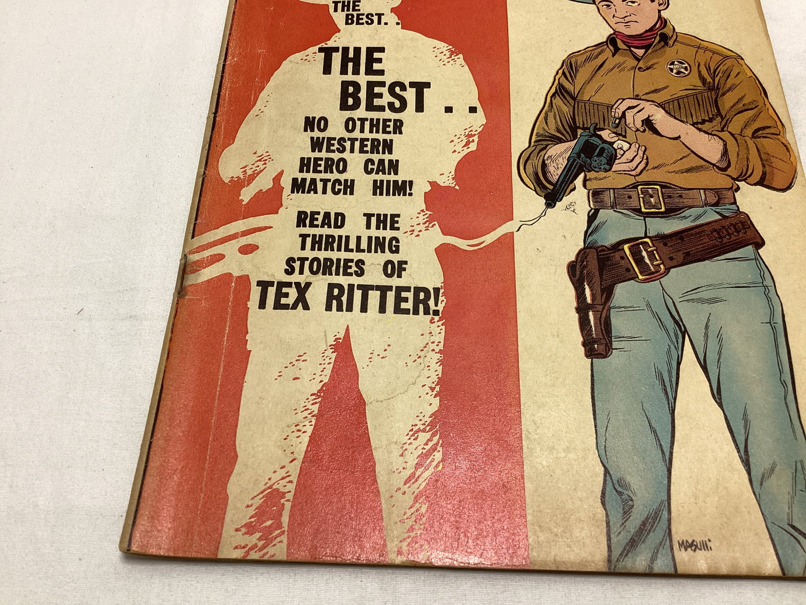 Tex Ritter Western 38 Charlton Comic Book - 4