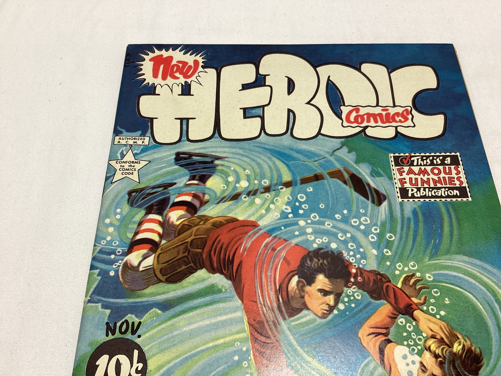 New Heroic Comics 57 Famous Funnies Comic Book - 2