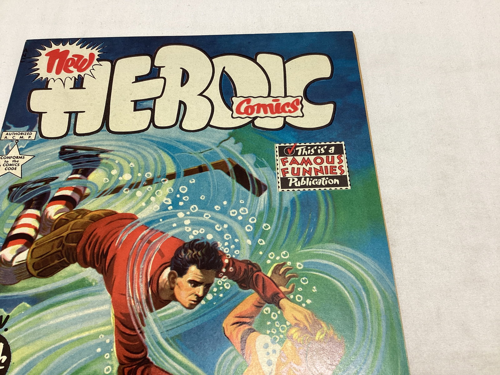 New Heroic Comics 57 Famous Funnies Comic Book - 3