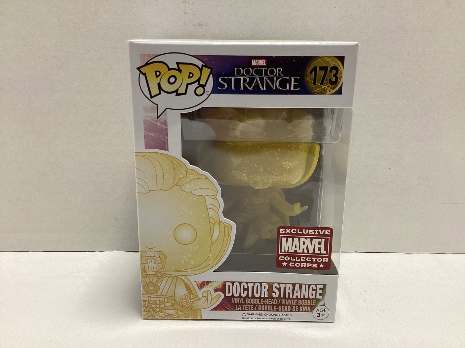 Doctor Strange Marvel Collector Corps Funko Pop: .