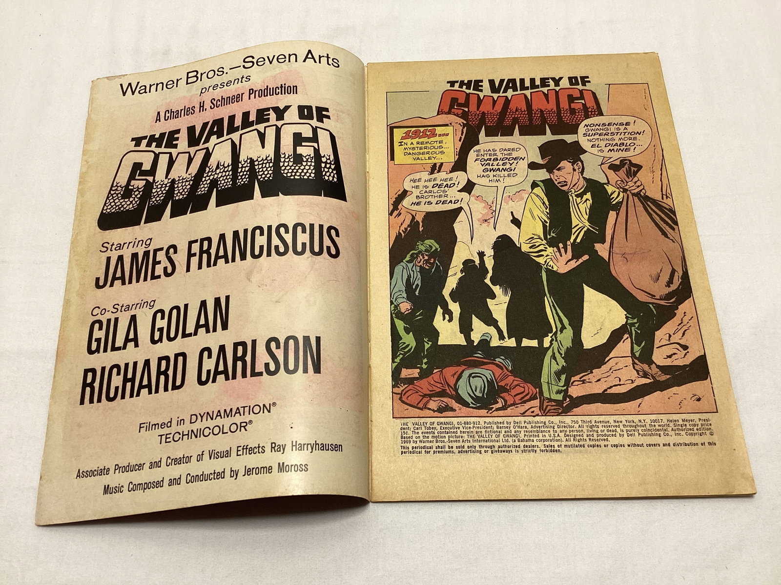 The Valley of Gwangi 1 Dell Comic Book - 6