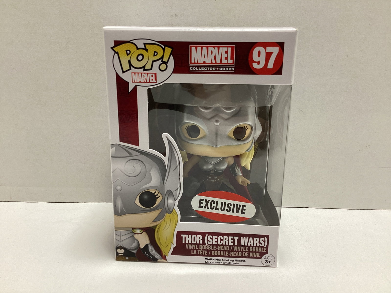 Thor (Secret Wars) Jane Foster Marvel Collector Corps Funko Pop: .