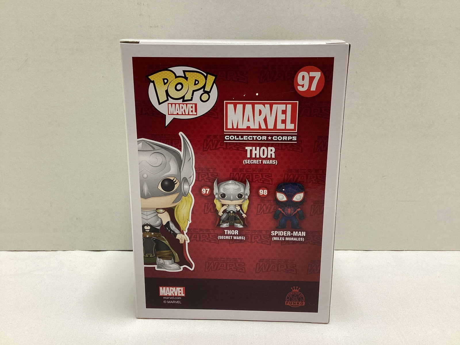Thor (Secret Wars) Jane Foster Marvel Collector Corps Funko Pop - 3