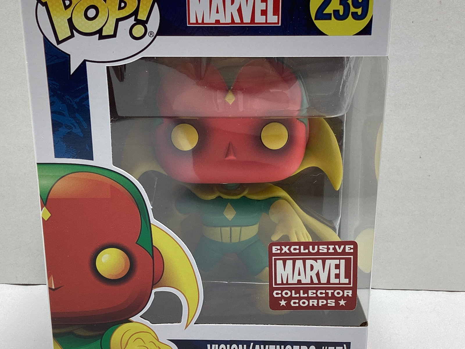 Vision (Avengers 57) First Appearance Marvel Collector Corps Funko Pop - 2