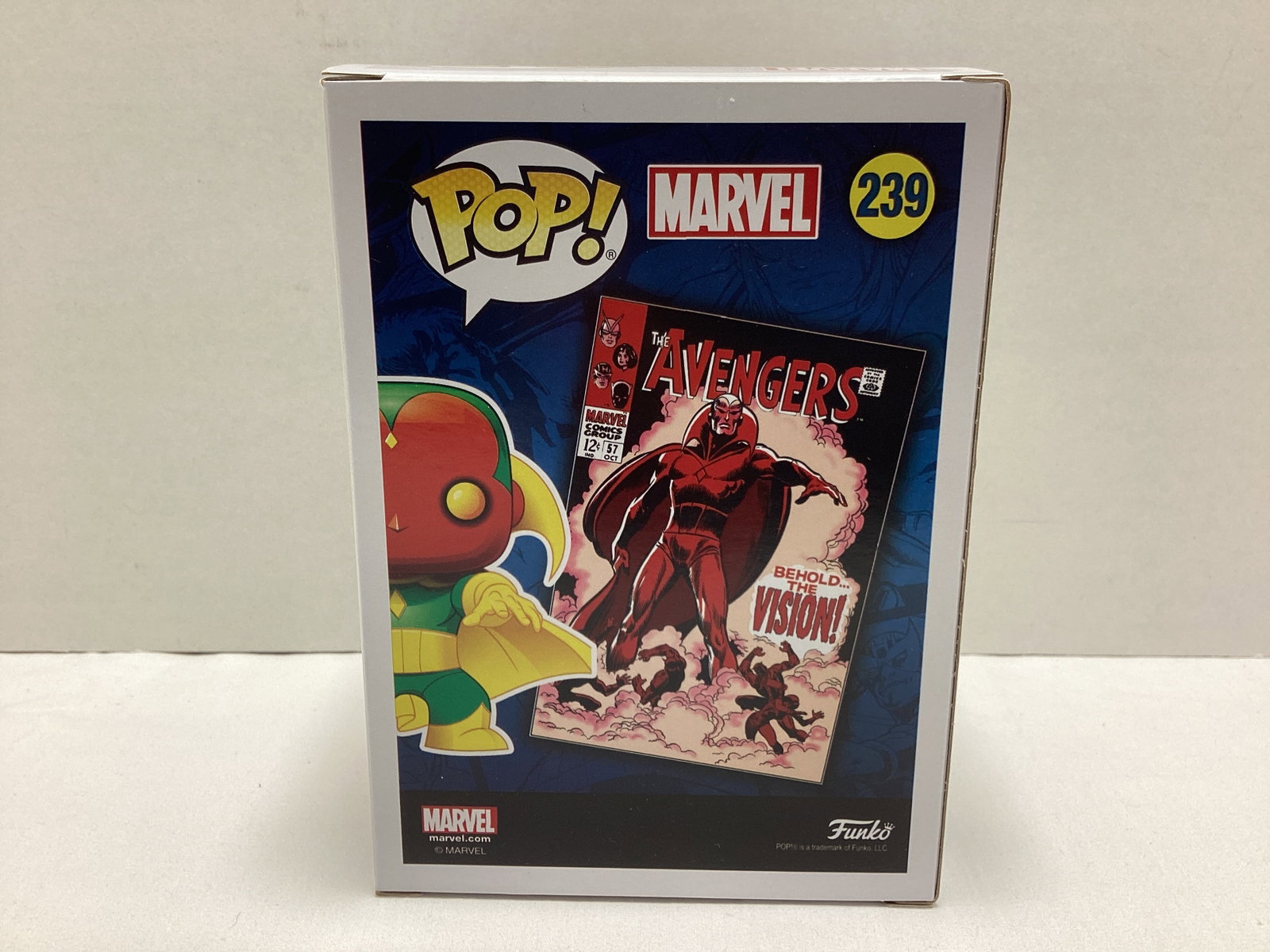 Vision (Avengers 57) First Appearance Marvel Collector Corps Funko Pop - 4