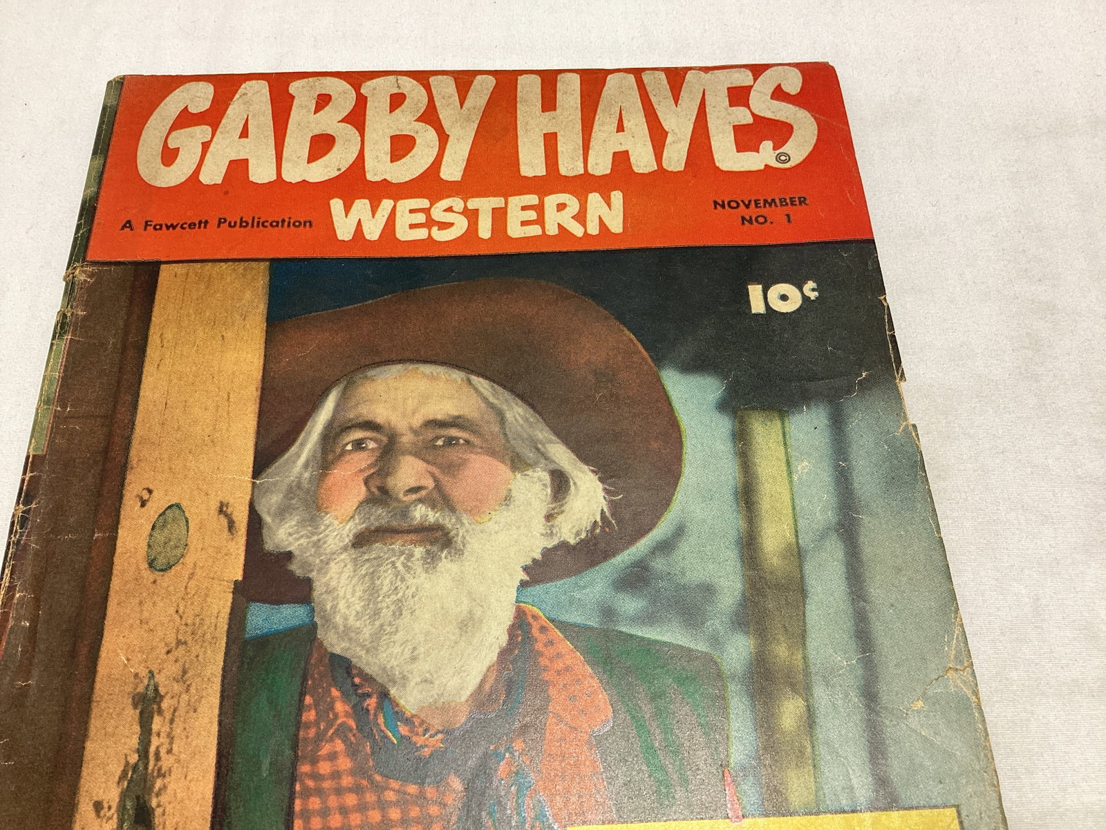 Gobby Hayes Western 1 Fawcett Comic Book - 3