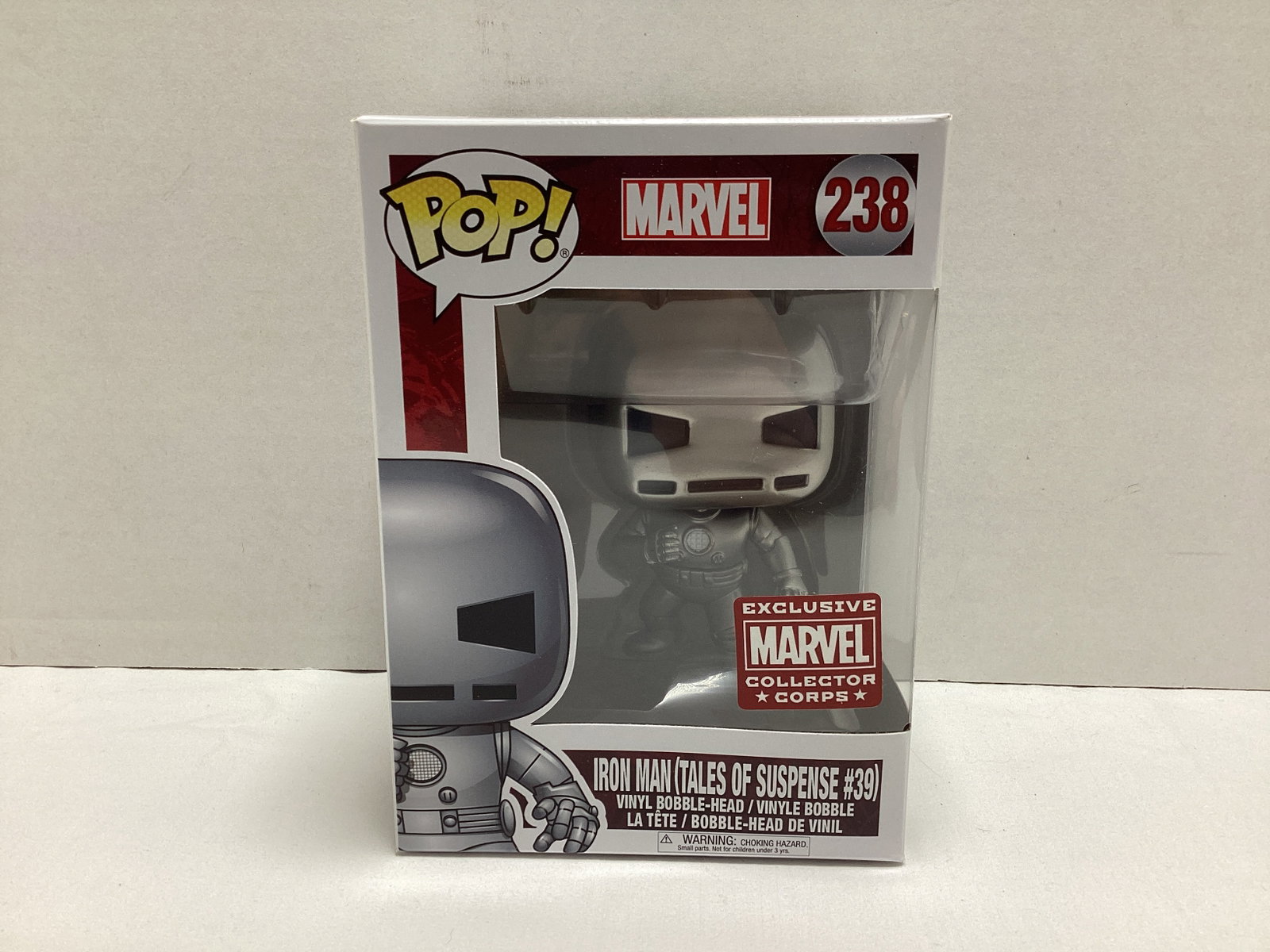 Iron Man (Tales of Suspense 39) First Appearance Marvel Collector Corps Funko Pop: .