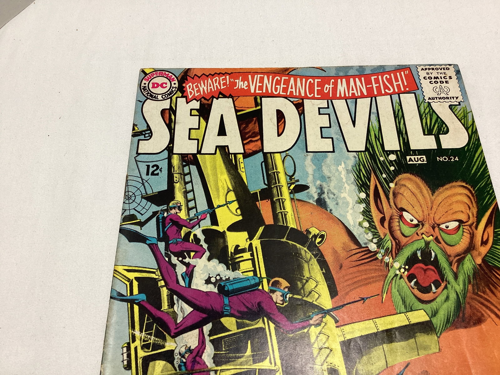 Sea Devils 24 DC Comic Book - 2