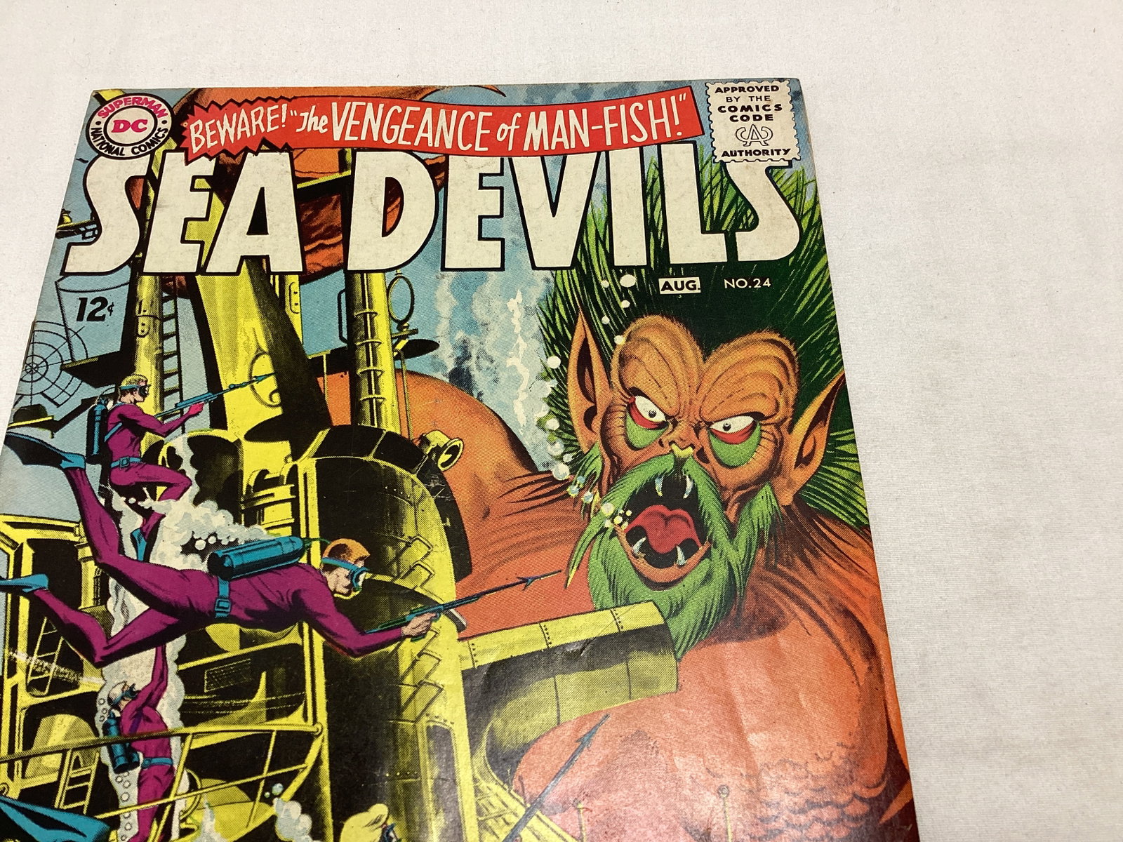 Sea Devils 24 DC Comic Book - 3