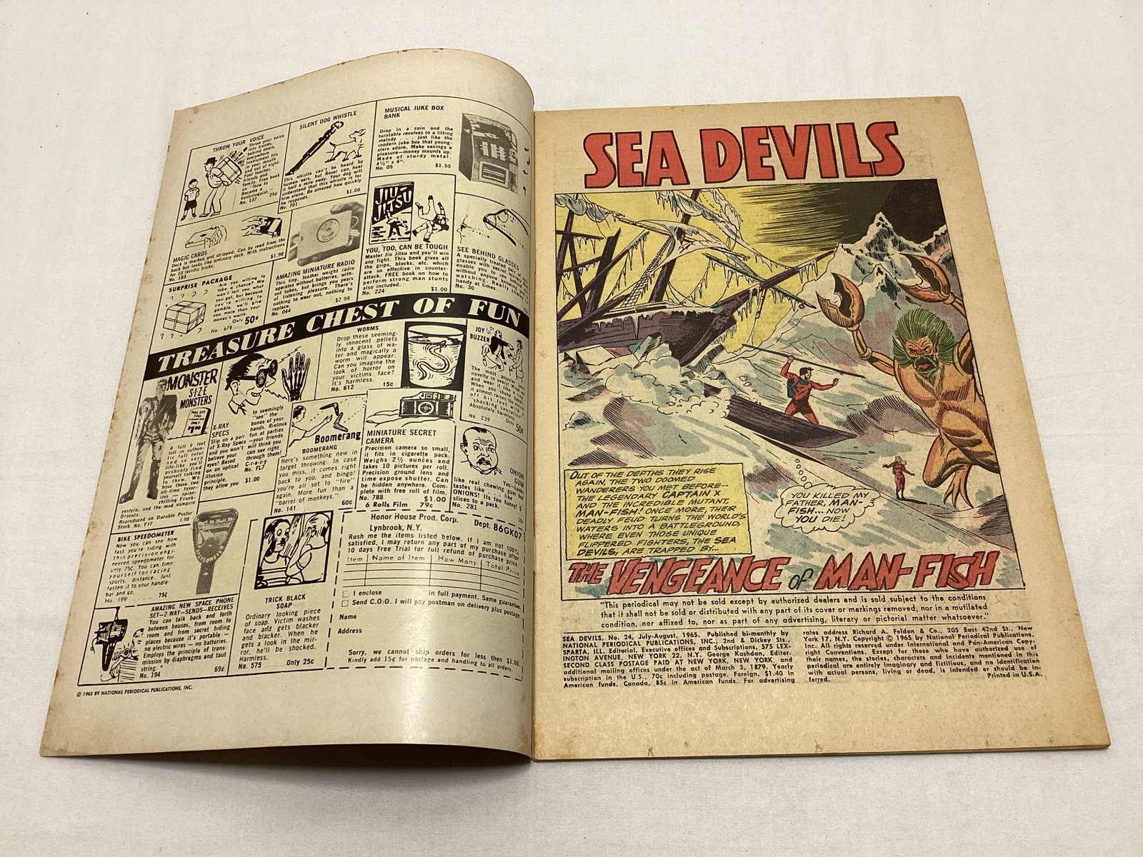 Sea Devils 24 DC Comic Book - 6