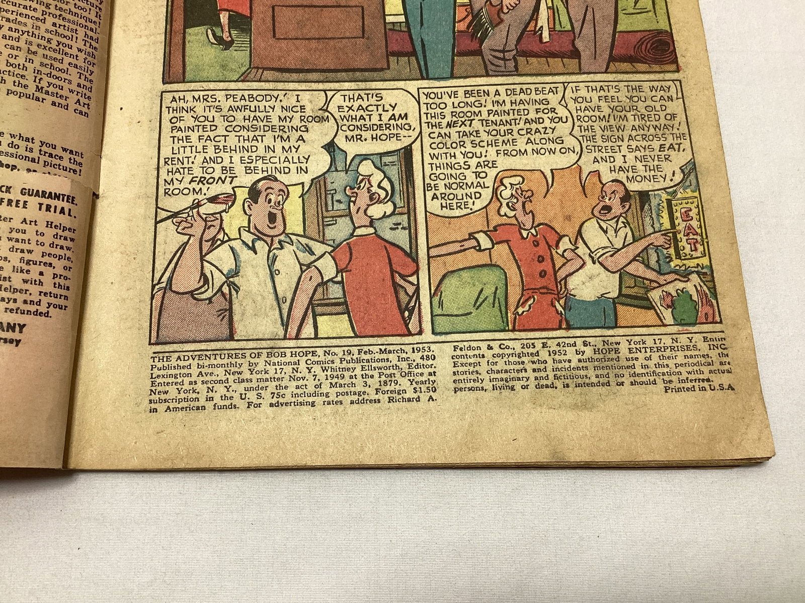 The Adventures of Bob Hope 19 DC Comic Book - 7