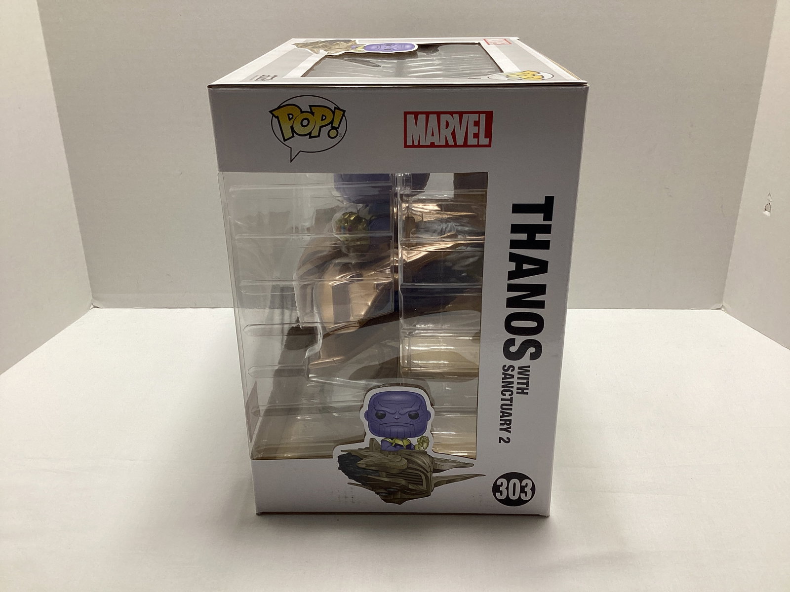 Avengers Infinity War Thanos with Sanctuary 2 Marvel Collector Corps Funko Pop - 3
