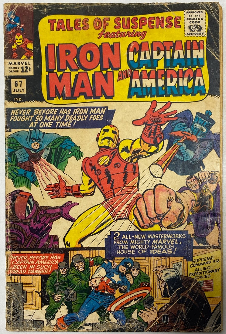 Tales of Suspense 67 Marvel Comic Book (1 of 8)