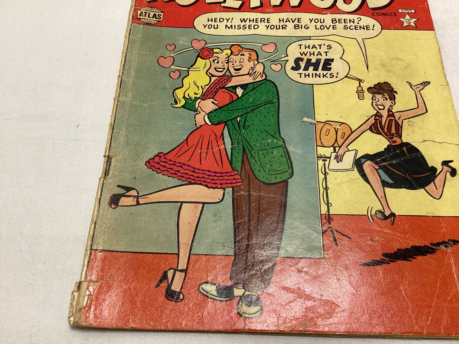 Hedy of Hollywood 50 Atlas Comic Book - 4