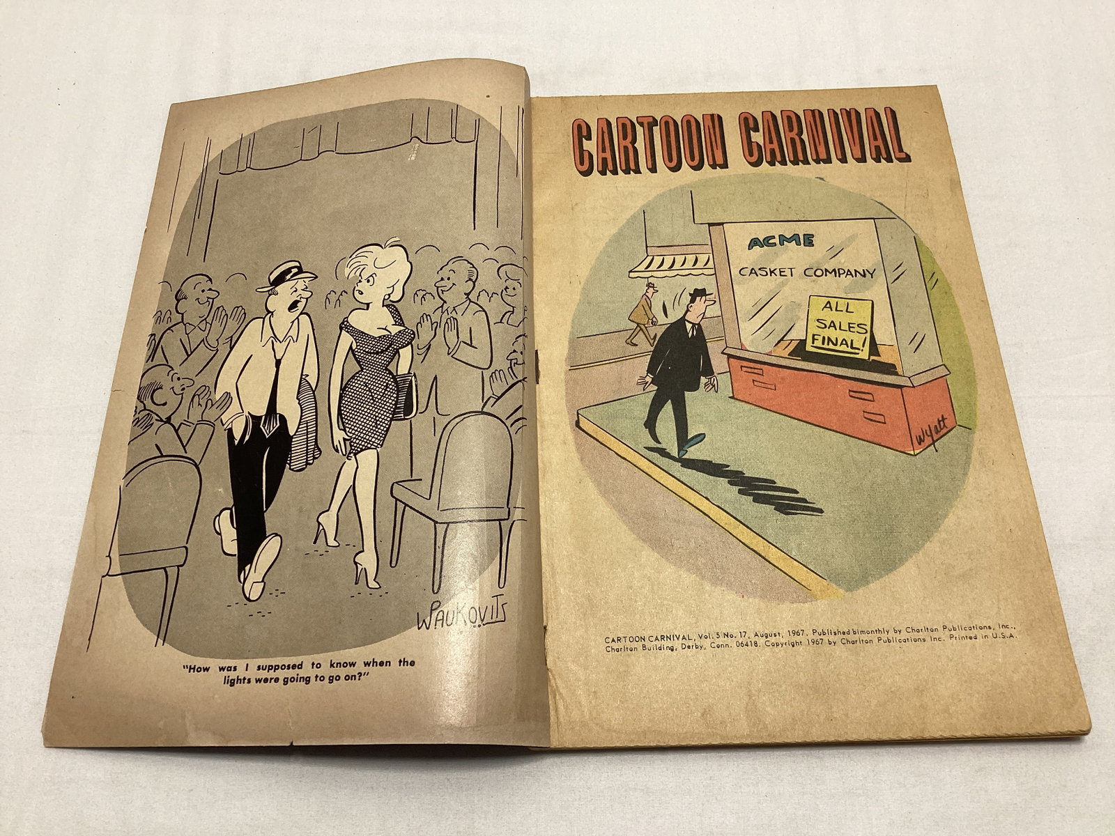 Cartoon Carnival 17 Charlton Comic Book - 6