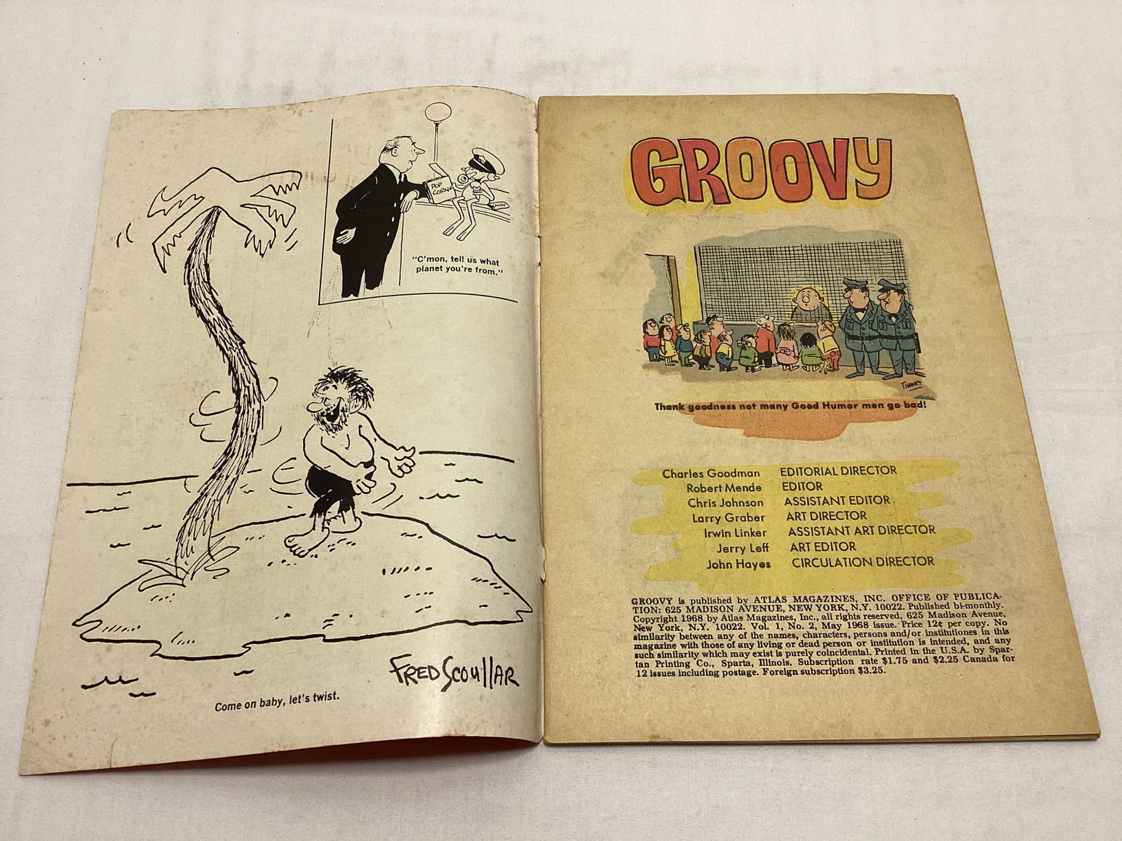 Groovy 2 Marvel Comic Book - 6