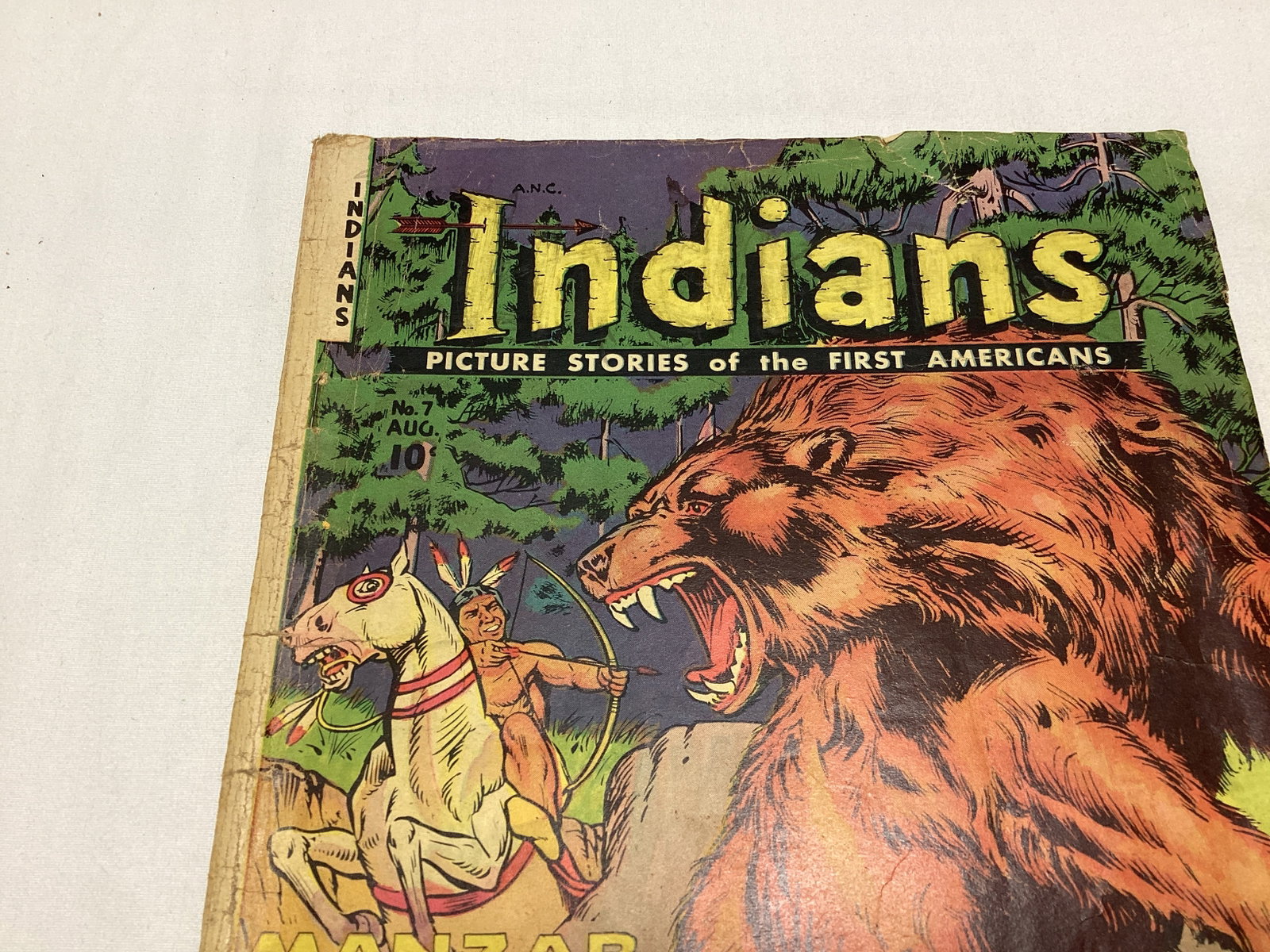 Indians 7 Fiction House Comic Book - 2