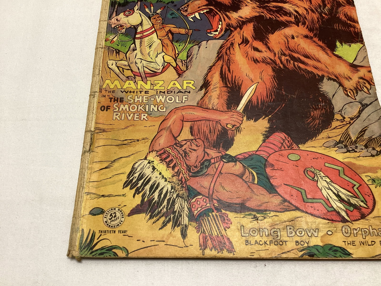 Indians 7 Fiction House Comic Book - 4