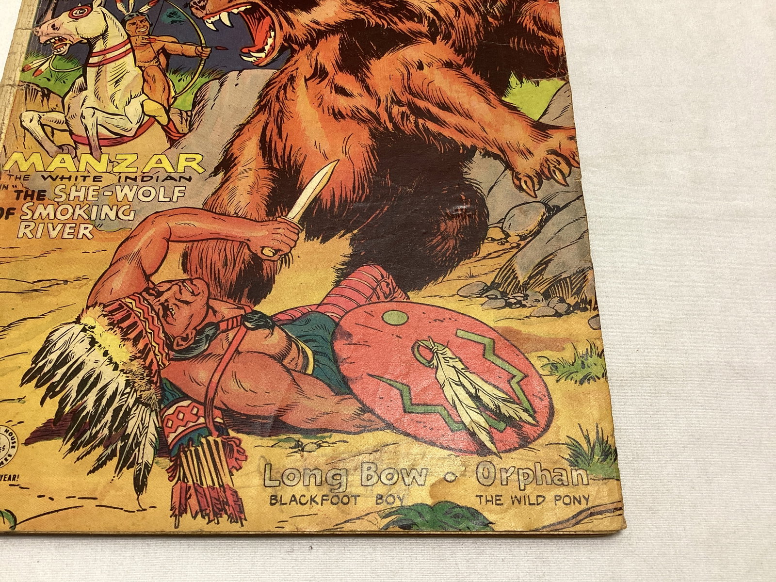 Indians 7 Fiction House Comic Book - 5