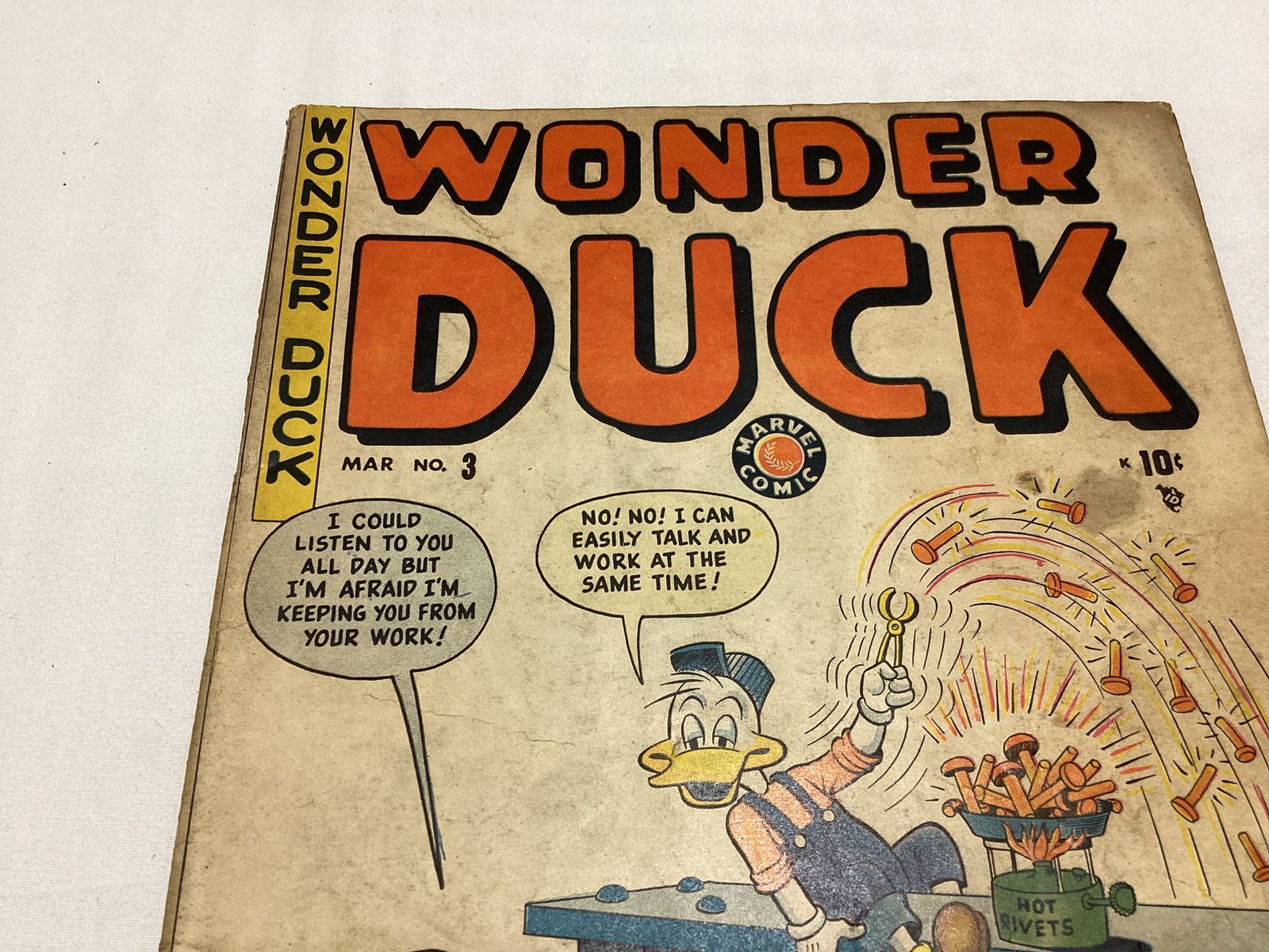 Wonder Duck 3 Marvel Comic Book - 2