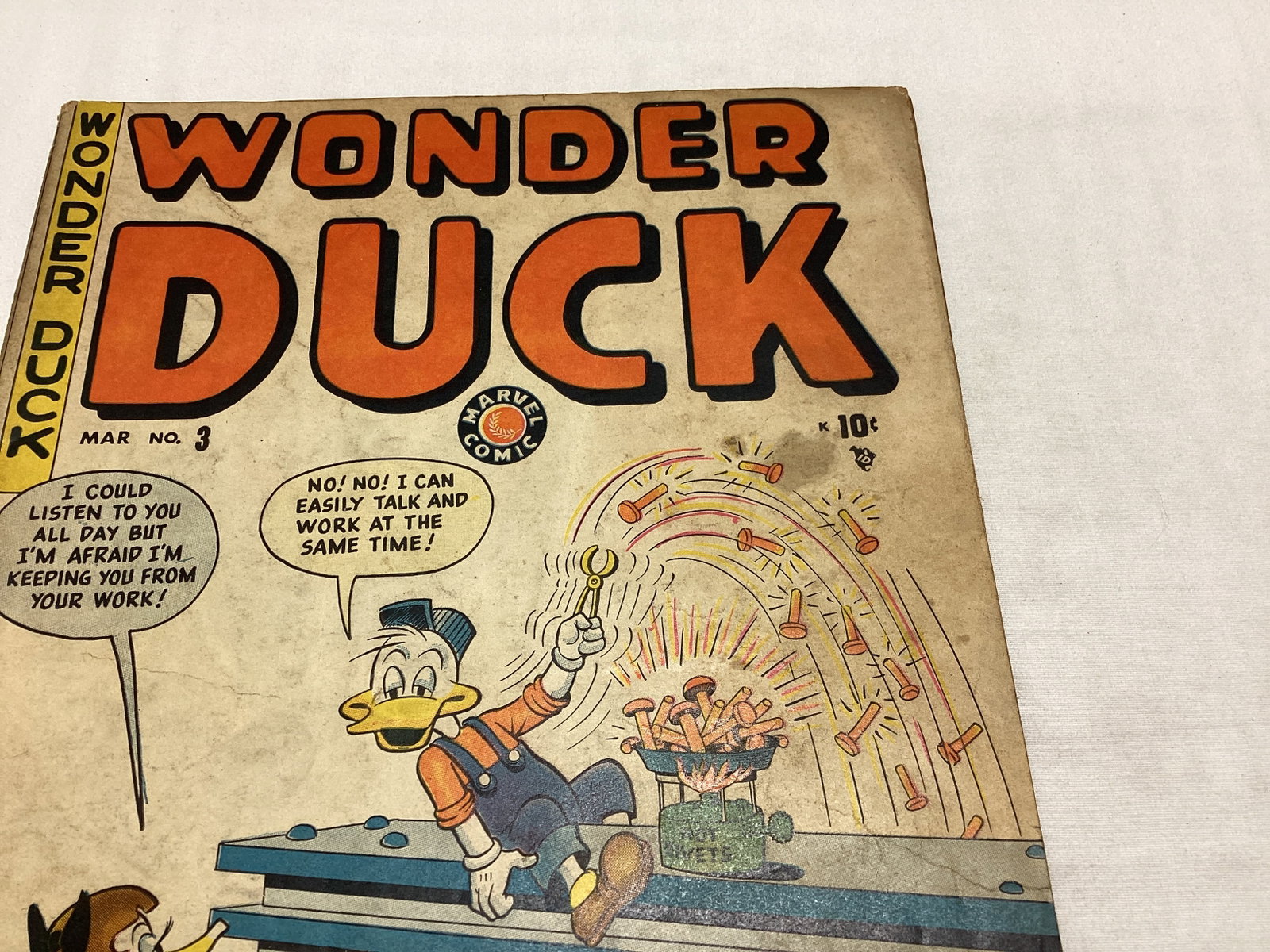 Wonder Duck 3 Marvel Comic Book - 3