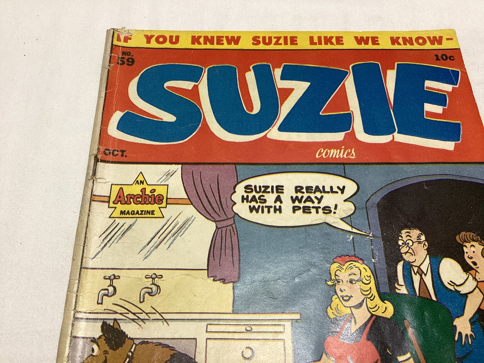 Suzie Comics 59 Archie Comic Book - 2