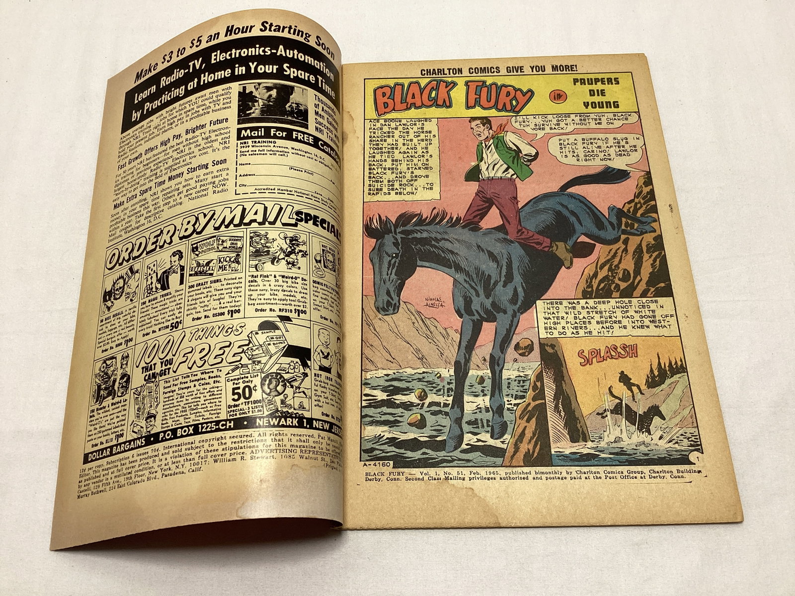 Black Fury 51 Charlton Comic Book - 6