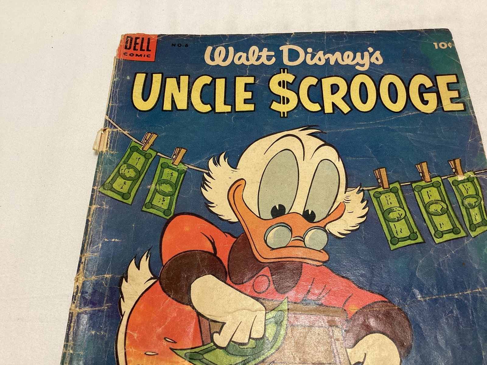 Walt Disney's Uncle Scrooge 6 Dell Comic Book - 2