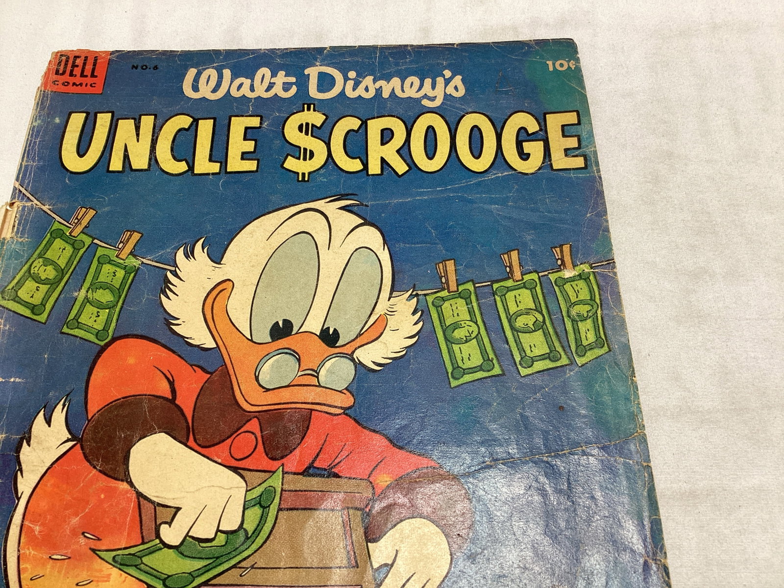 Walt Disney's Uncle Scrooge 6 Dell Comic Book - 3