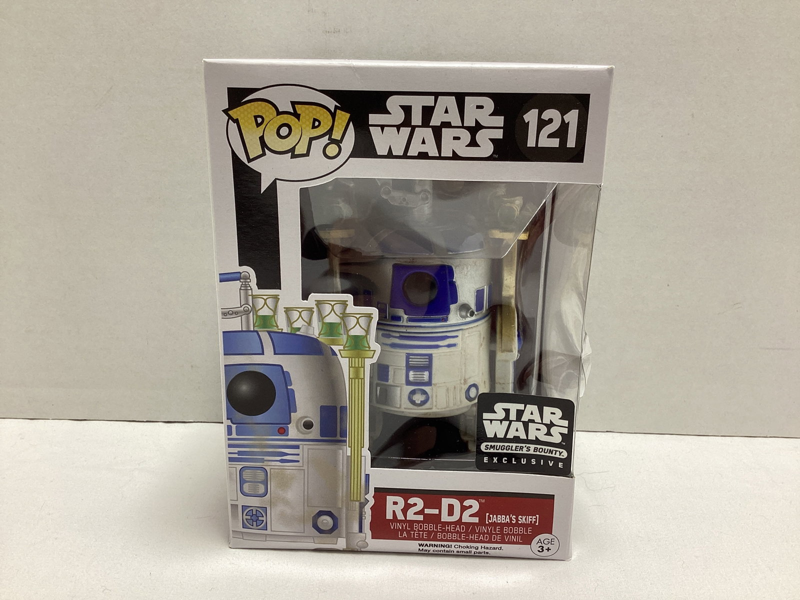 R2-D2 Jabbas Barge Star Wars Smugglers Bounty Funko Pop: damaged window