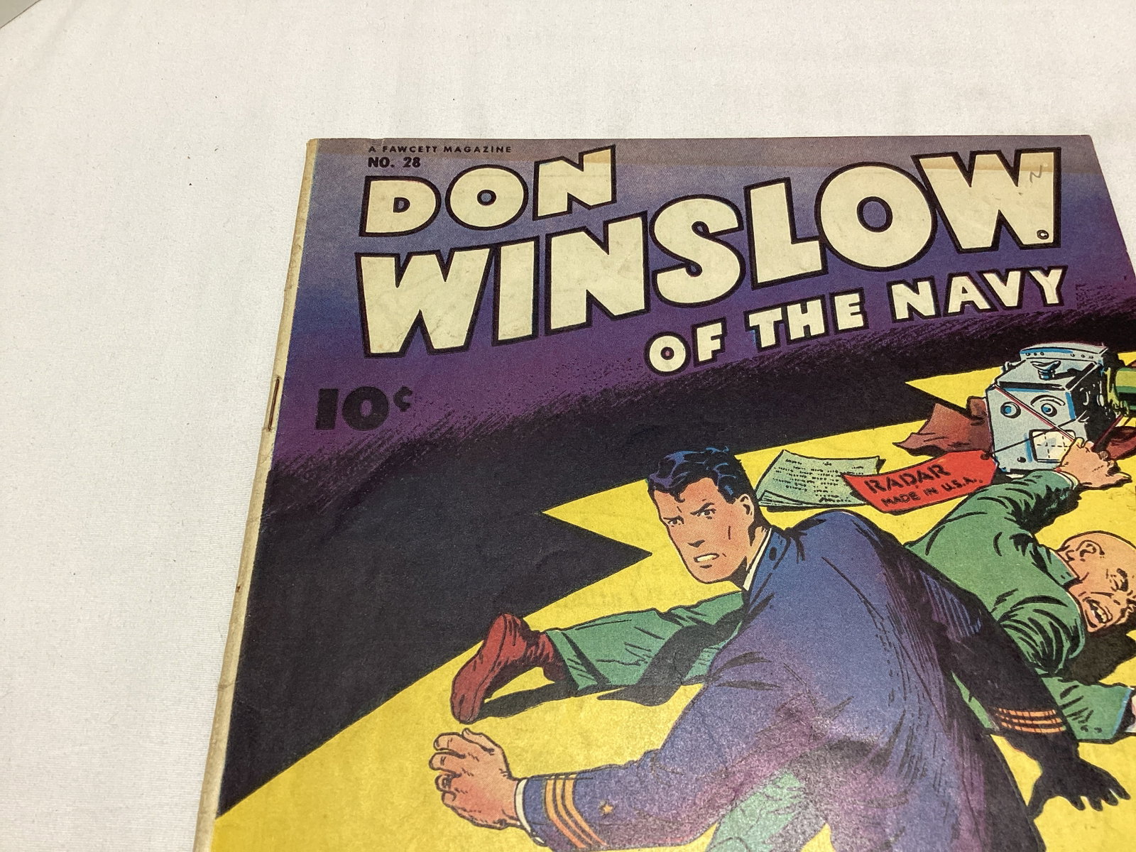 Don Winslow of the Navy 28 Fawcett Comic Book - 2