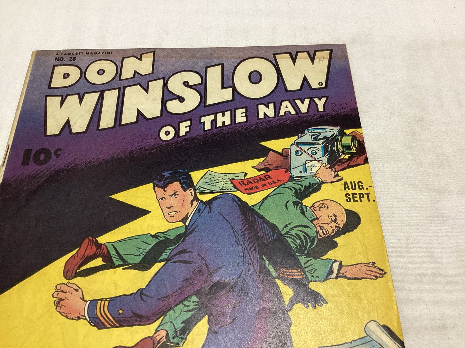 Don Winslow of the Navy 28 Fawcett Comic Book - 3