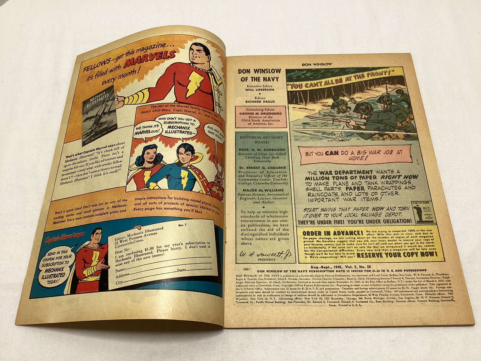 Don Winslow of the Navy 28 Fawcett Comic Book - 6