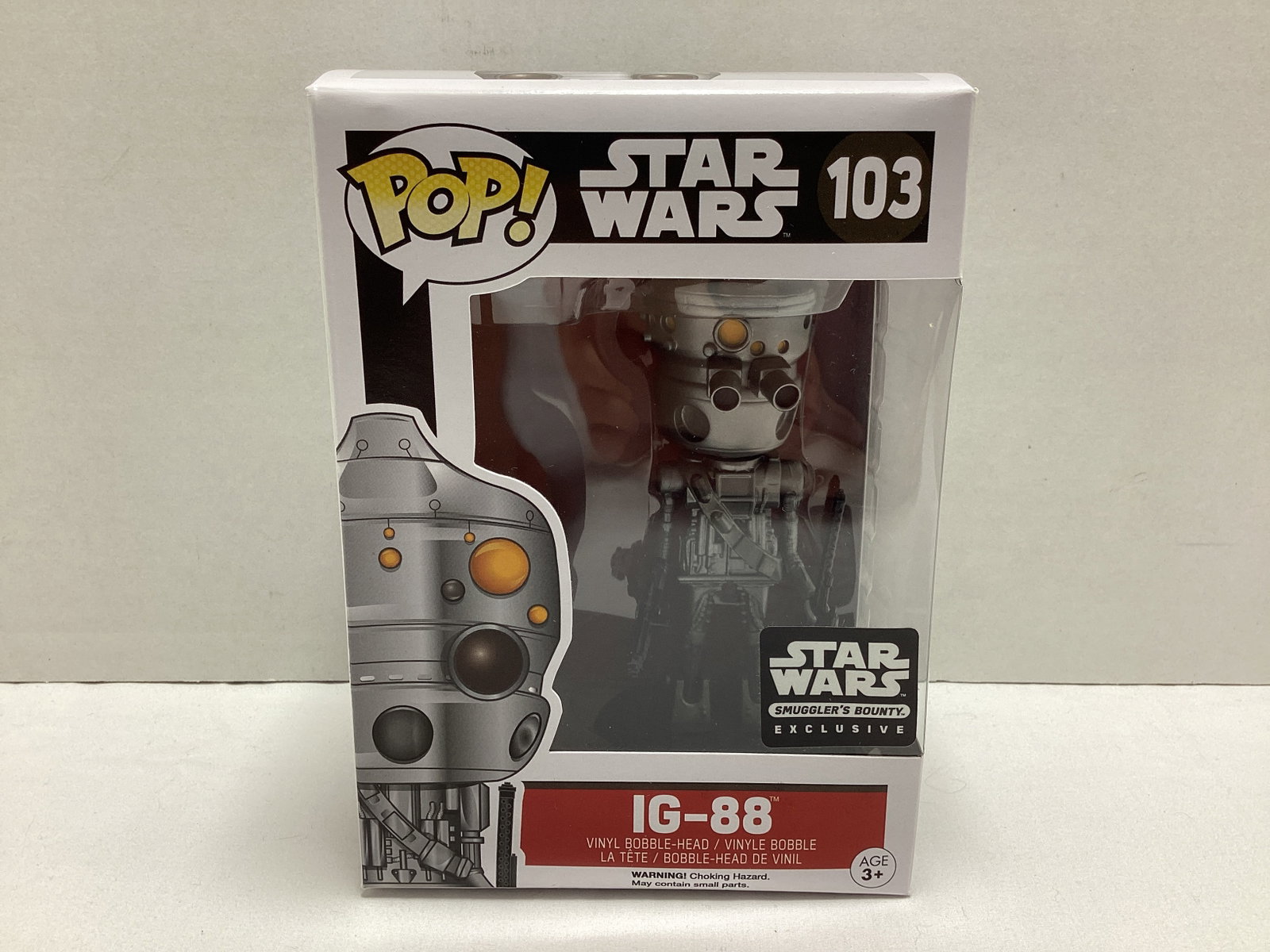 IG-88 Star Wars Smugglers Bounty Funko Pop: .