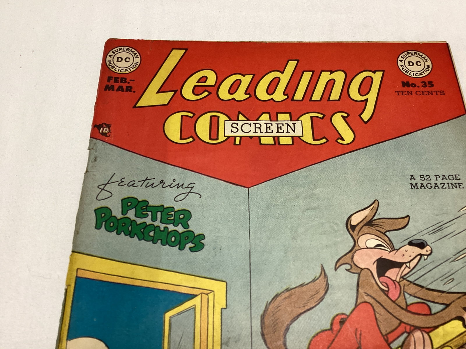 Leading Screen Comics 35 DC Comic Book - 2