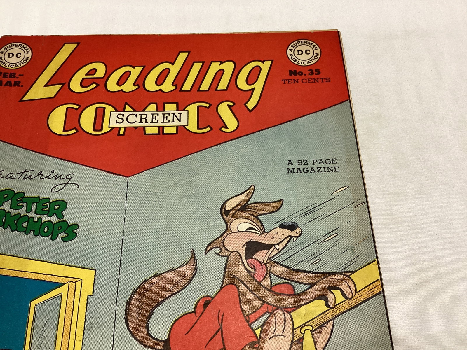 Leading Screen Comics 35 DC Comic Book - 3