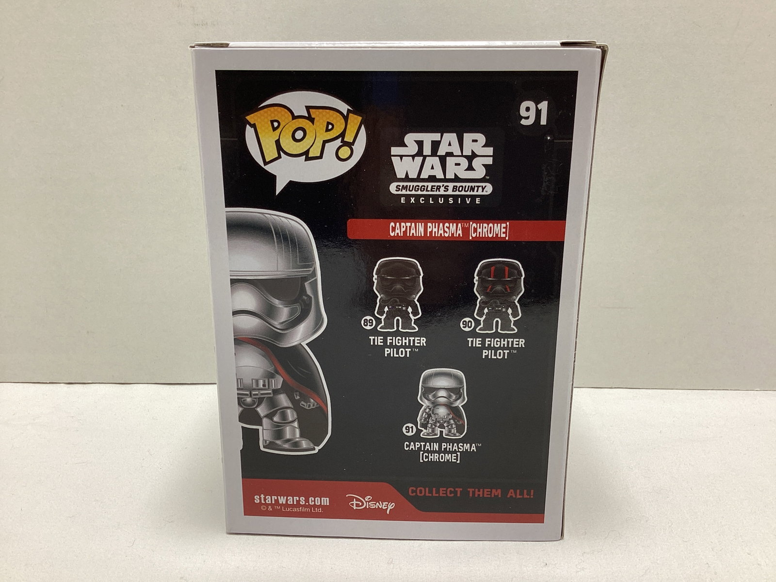 Captain Phasma (Chrome) Star Wars Smugglers Bounty Funko Pop - 3