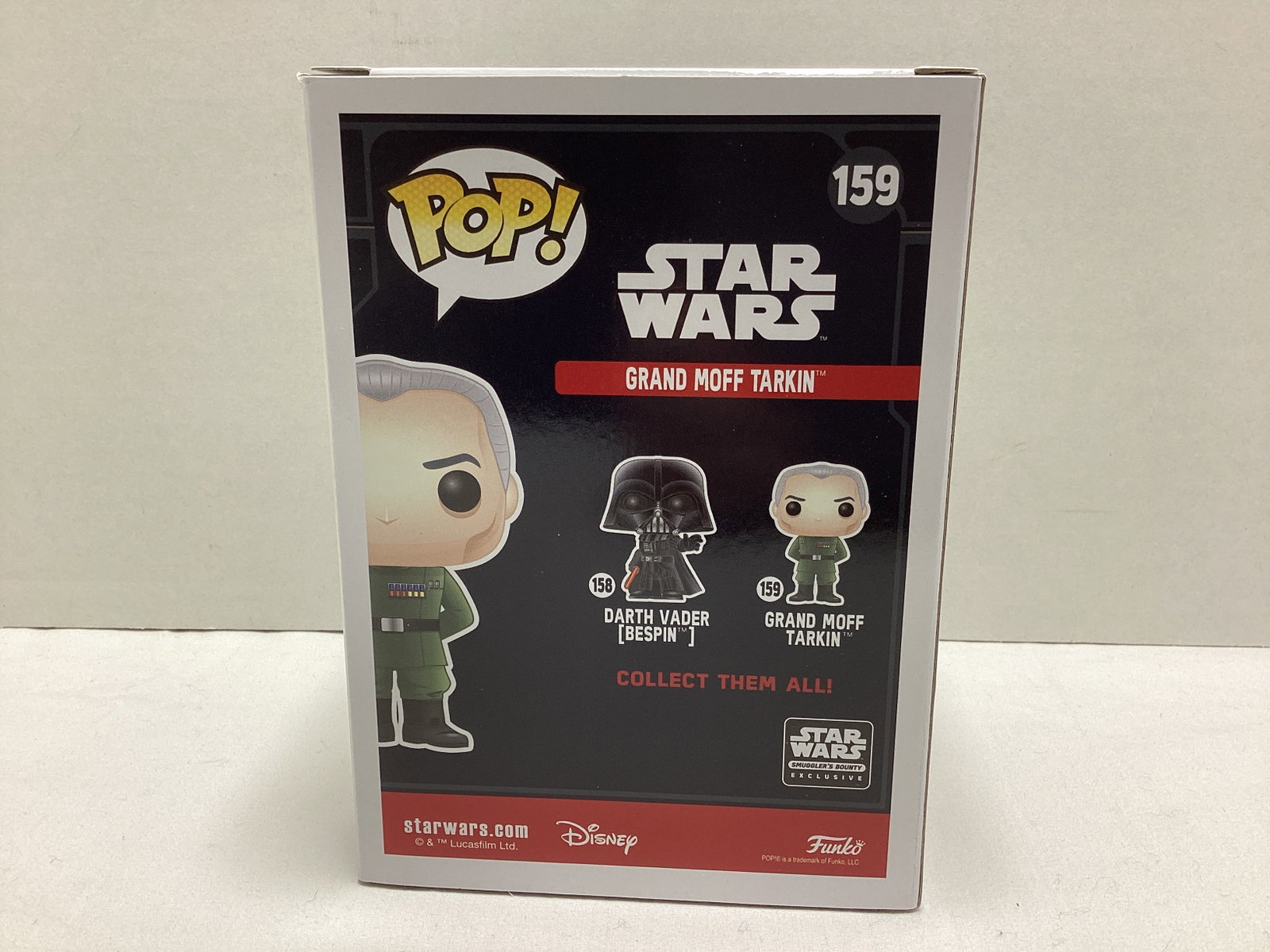 Grand Moff Tarkin Star Wars Smugglers Bounty Funko Pop - 3