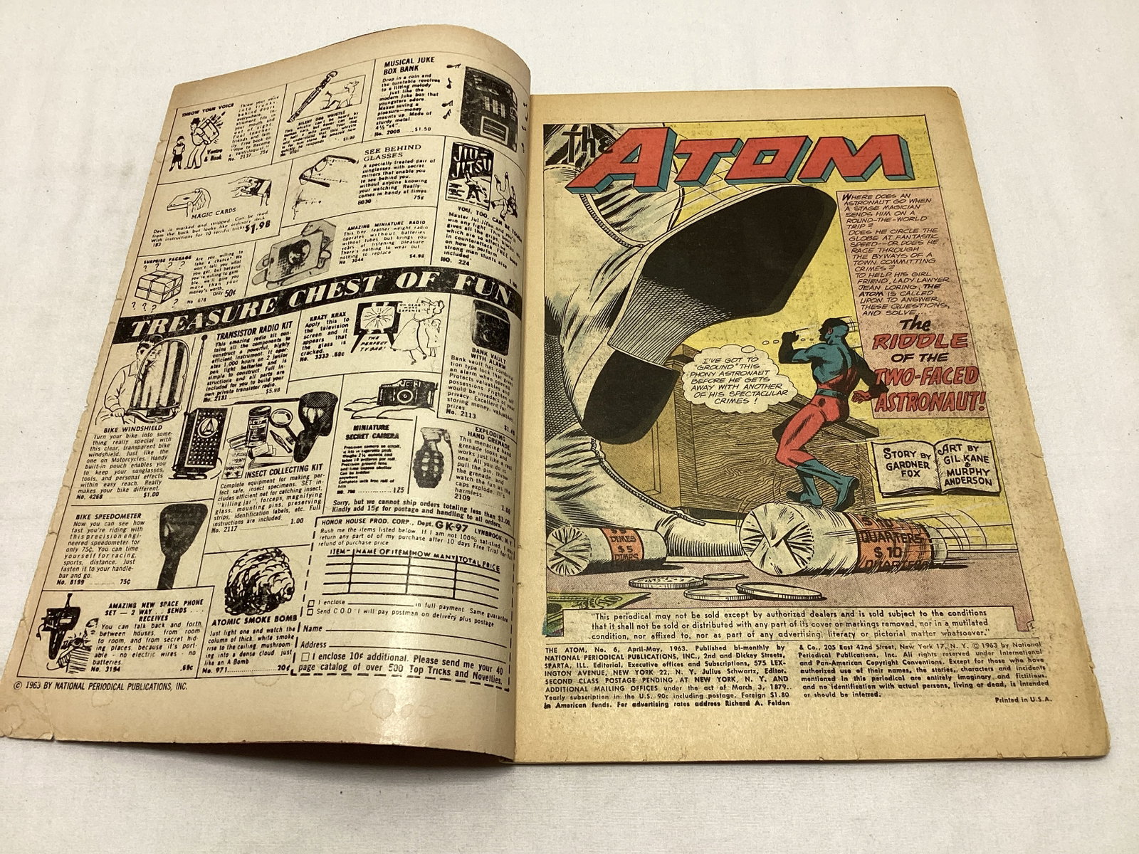 The Atom 6 DC Comic Book - 6