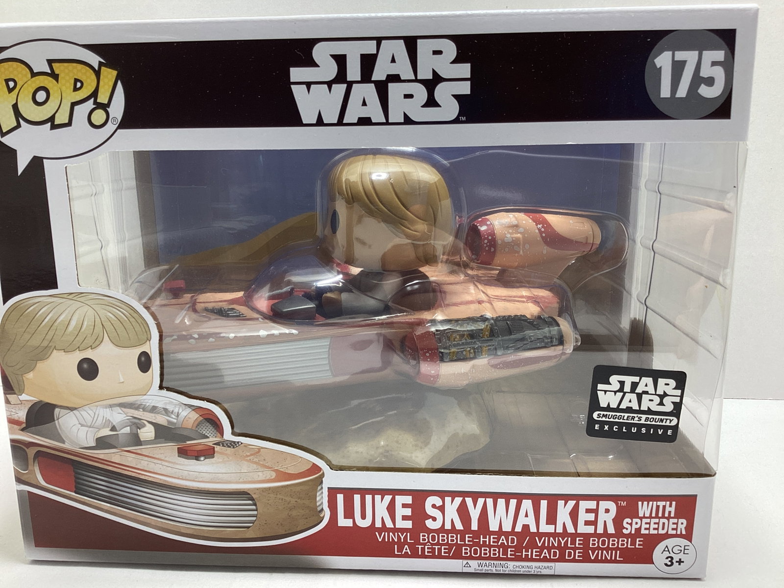 Luke Skywalker with Landspeeder Star Wars Smugglers Bounty Funko Pop - 2