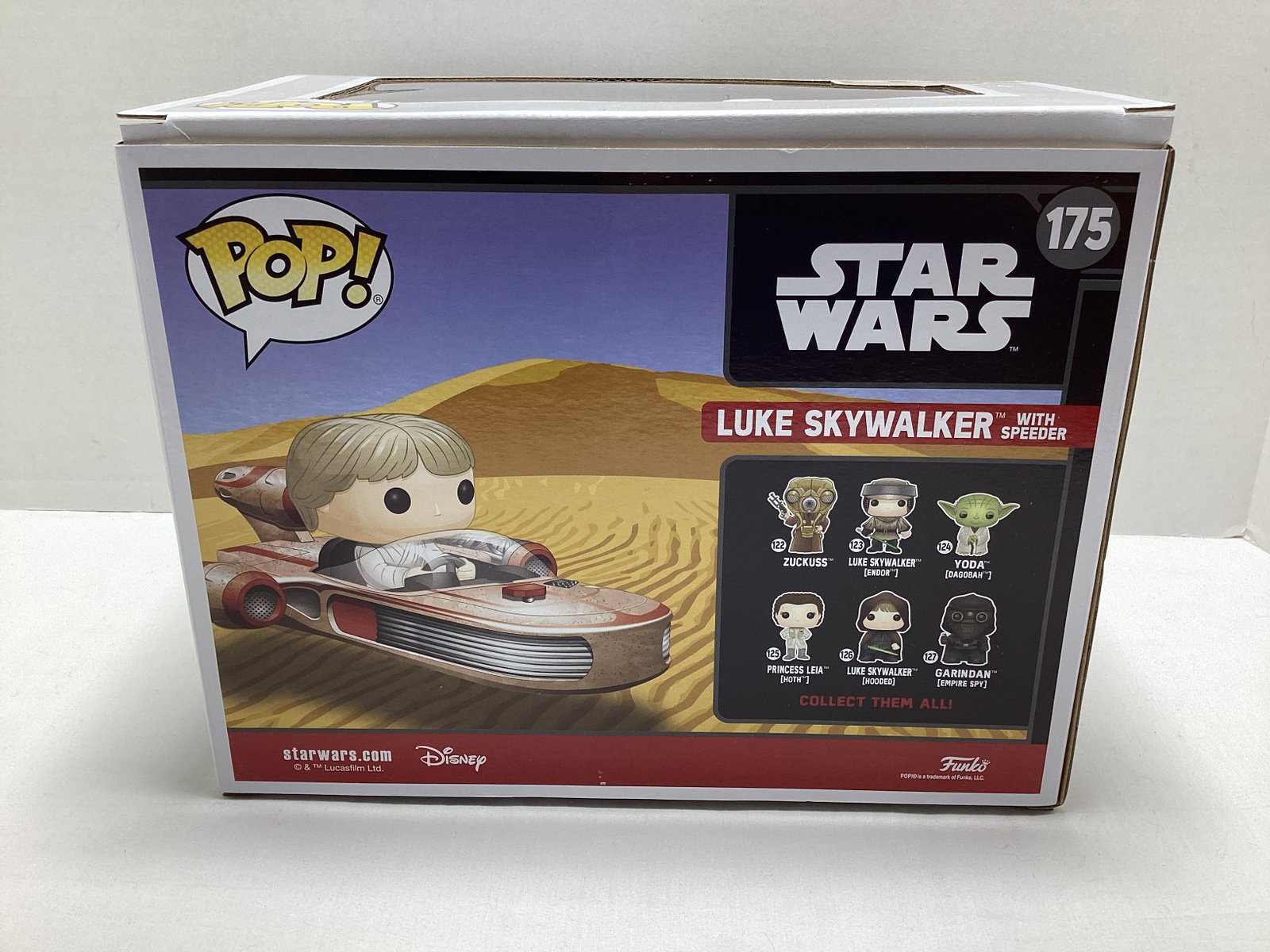 Luke Skywalker with Landspeeder Star Wars Smugglers Bounty Funko Pop - 4